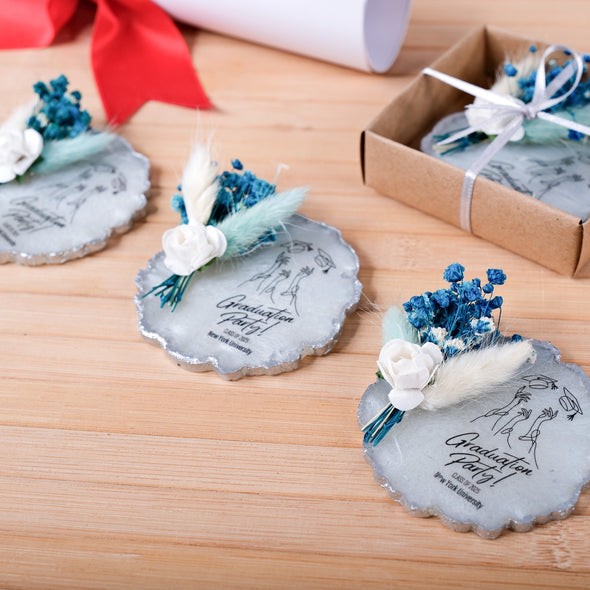 Graduation Party Favors, Epoxy Magnet, Class of 2025, Graduation Favors,Custom Fridge Magnet, 2025 Graduation Magnet Favor, Grad Party Favor Discover Happy Times Favors' handmade graduation favors custom epoxy magnets - save the date magnet, personalized magnet, 2025 graduation, college graduation.