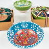 Turkish Cini Porcelain Bowl Christmas Favors, Christmas Party Favors, New Year Xmas Favors Coworker Happy Holiday Favors Items designed by Happy Times Favors, a handmade gift shop. We designed this tile/ceramic/porcelain bohemian theme wedding favor ideas, boho gifts, handmade candy bowl, Best for Wedding Gift, Bridal Shower gift, Baby Shower gift, Christening gift, Baptism gift, Graduation gift, birthday gift or any Party favors.