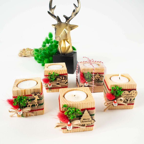 Personalized Christmas New Year Noel Gift Favor Wooden Tealight Holder Items designed by Happy Times Favors, a handmade gift shop, are ideal for Christmas, Noel, Xmas, New Year, Happy Holiday coworker unique gifts, Thank you gifts, Christmas wooden candle holder, Christmas candles, Personalized Christmas wooden name tag. Merry Christmas gifts, Christmas decorations, Personalized ornaments