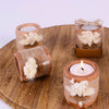 Personalized Wedding Gifts Wooden Tealight Holder, Bridal Shower Gifts, Bridal Shower Presents Items designed by Happy Times Favors, a handmade gift shop. These items are ideal for, wedding favors, unique gifts for guests, thank you gift, bridal shower favors, baptism favors, bridesmaid favors, baby shower favors, birthday, engagement or any party favors. 