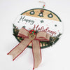 These items are great Christmas gifts. Perfect for Christmas, Noel, New Year, X-mas, and Thanksgiving, they make a unique and thoughtful gesture for guests or thank you presents. Personalized ornaments, Christmas door hanger, Christmas front door or tree decoration, Christmas ornament, Christmas gift, Custom Xmas ornaments, Unique Xmas gifts.