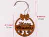 Handmade Wooden Christmas Decor, Christmas Ornament, Christmas Gift, Holiday Ornament, Vintage Christmas Tree Decoration, Xmas Gift Designed by Happy Times Favors, a handmade gift shop ideal for Christmas Noel Xmas Christmas Wooden Ornament New Year Favor Personalized Christmas Gift ornament
