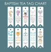 Baptism Bulk Tea favors for guests, Personalized Bulk gifts, Test Tube Tea Favors, Loose Leaf Tea Favor, Birthday Tea jars, Herbal Tea gifts Items designed by Happy Times Favors, a handmade gift shop. Tea favors are ideal for personalized baptism gifts, baby shower gifts, birthdays gifts, christening gifts, baptism party favors, communion favors, christening present ideas, 1st communion favors, engraved baptism gifts, wedding gifts, thank you gifts.