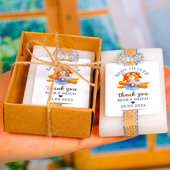 Baby Shower Soap Favors, Scented Soap Baby Shower Favors, Baby Shower Party Favors for Guests in Bulk Discover Happy Times Favors' handmade scented baby shower soaps—perfect for 1st 2nd birthdays, baby shower party favors for guests. Customizable and unique!