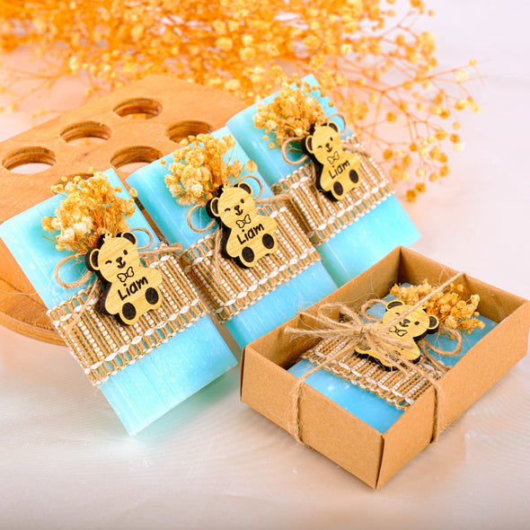 Scented Soap Baby Shower Favors, Baby Shower Soap Favors, Baby Shower Party Favors for Guests in Bulk Discover Happy Times Favors' handmade scented baby shower soaps—perfect for 1st 2nd birthdays, baby shower party favors for guests. Customizable and unique!
