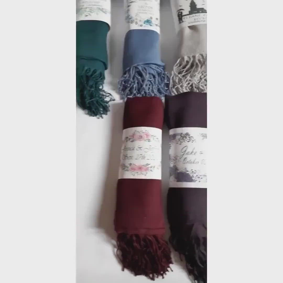 More Than Just a Gift: These pashminas are more than just a pretty accessory – they're a symbol of appreciation, love, and lasting memories. Give the gift of warmth, comfort, and style that will be treasured for years to come.